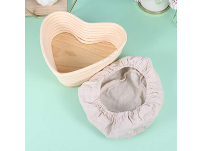 Cestini per Lievitazione Baguette Kit Barattolo per Sourdough con Fodere in Tessuto