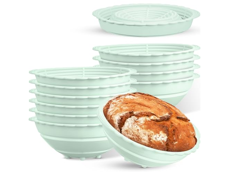 Set di Panificazione Couche <u><a href='https://it.bannetonbasket.com'>cestini per lievitazione</a></u> del Pane Banneton