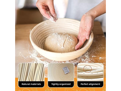 Panificazione con Jack Banneton con Fodera per Sourdough senza Banneton