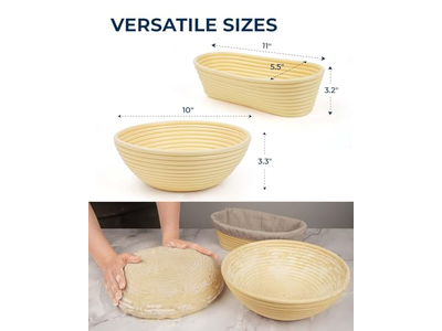Cestino per pane in bambù Banneton Elenco di cestini target vicino a me in vendita