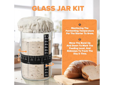 Cestino per Lievitazione Banneton Grande Ovale Pane 25Cm 10 Pollici Rotondo Premium Fermentazione
