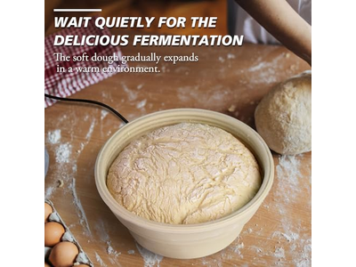 Cestino per Lievitazione Banneton con Tessuto Vietnam Ciotola in Rattan di Salice <u><a href='https://it.bannetonbasket.com'>cestini per pane</a></u>