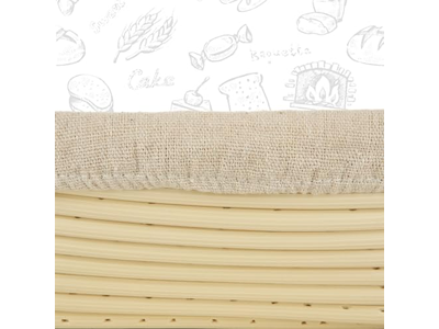 Banneton Organici per Panetteria Oblunghi Target Boule Metallo Argilla Economica