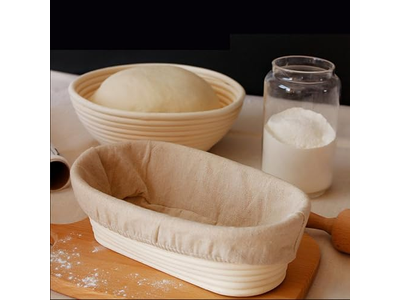 Set per Panificazione con Cestini per Lievitazione e Fodere