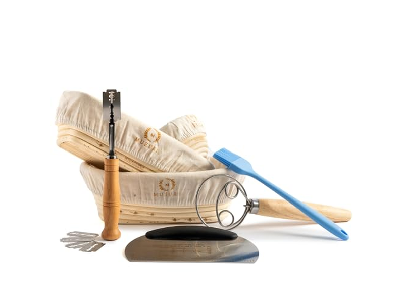 <u><a href='https://it.bannetonbasket.com'>cestini per pane</a></u> per Servizio con Panno Ovale in Rattan per Fermentazione