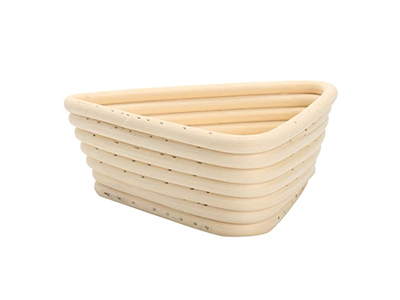 Cestino per Lievitazione del Pane con Inserto di Design Lungo Banneton 7 Pollici Ovale Premium 10 Pollici