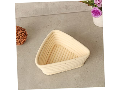 Cestino per Lievitazione del Pane con Inserto di Design Lungo Banneton 7 Pollici Ovale Premium 10 Pollici