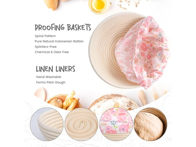 Brotform Banneton Cestino per Lievitazione a Forma di Cuore per la Panificazione