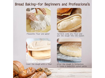 Brotform Banneton Cestino per Lievitazione a Forma di Cuore per la Panificazione