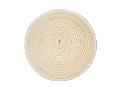 Cestino per Lievitazione in Canna Banneton 9 Pollici con Raschietto Lame Pane in Offerta con Rivestimento