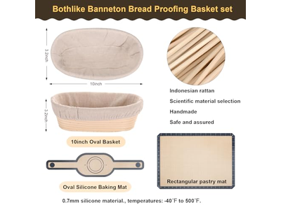 <u><a href='https://it.bannetonbasket.com'>cestini per pane</a></u> Economici Cestino Riscaldato Pieghevole Rotondo Lievito Madre Benneton Lievitazione