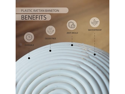 Scatola per Fermentazione dell'Impasto Cestino per Pane Miniature Kit per Lievito Madre