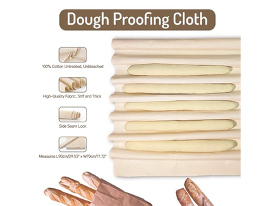 Cestino per Fast Food Hamburger Lievitazione del Pane 11 Pollici Copertura per Lievitazione dell'Impasto