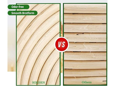 Ciotola per Cestino di Grado Alimentare Rivestimento per Fermentazione del Pane Abito per Modellatura del Lievito Madre