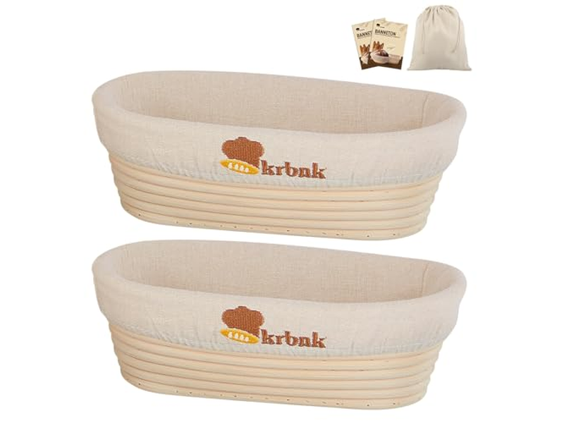 Ciotola per Pane in Rattan Indonesiano per Panificazione di Sourdough