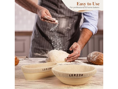 Cestini Ovali per Lievitazione di Sourdough Kit per Panificazione